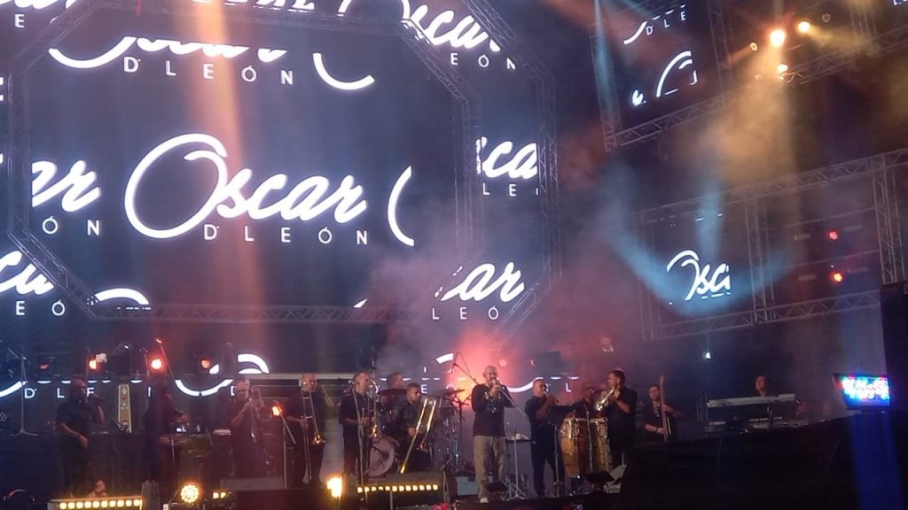 Oscar d leon en las Ferias de barquisimeto 2023